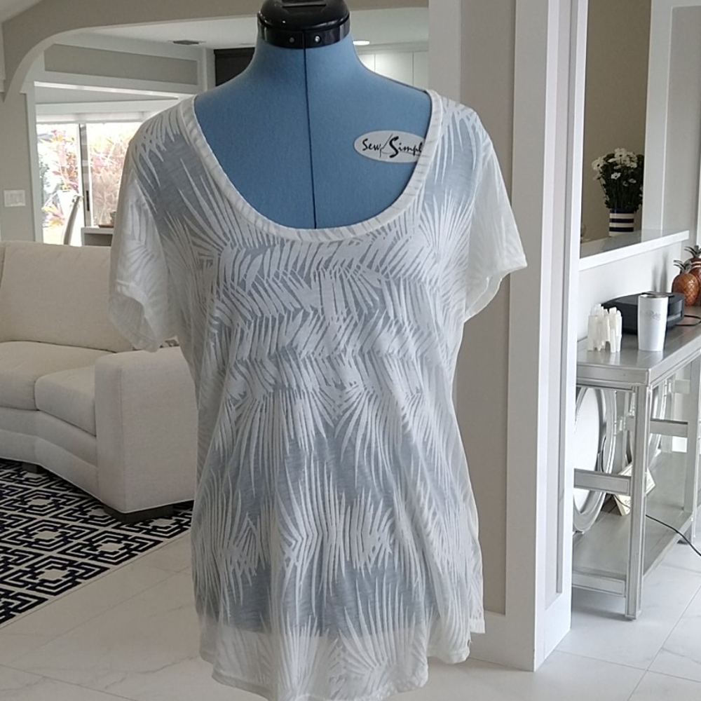 White Sheet Tee